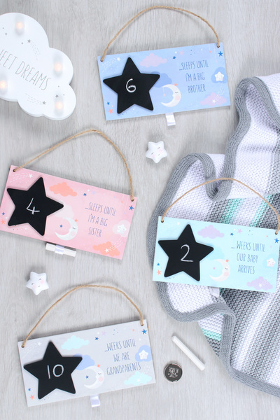 Wholesale Baby Countdown Plaques